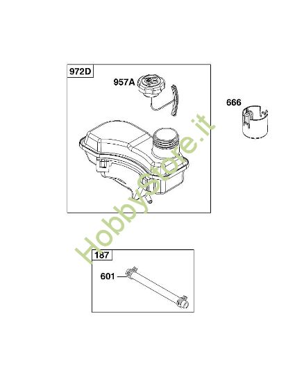K - GRUPPO ALIMENTAZIONE CARBURANTE B&S - 10 €¦ 103M02-0085-H1 brand Stihl